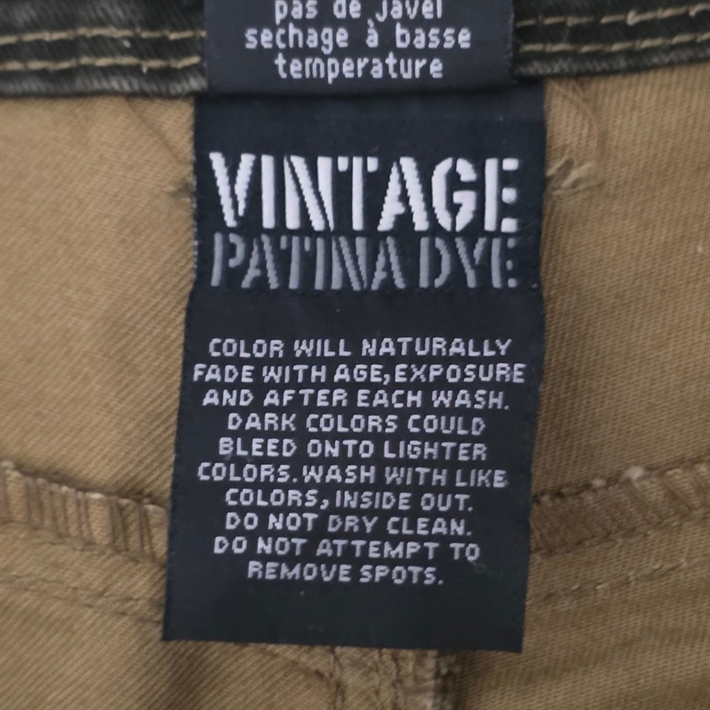 Kuhl Rydr Mens Dark Brown Patina Dye Articulated Knee Euro Twill Pants Sz 32X32 - Picture 9 of 13